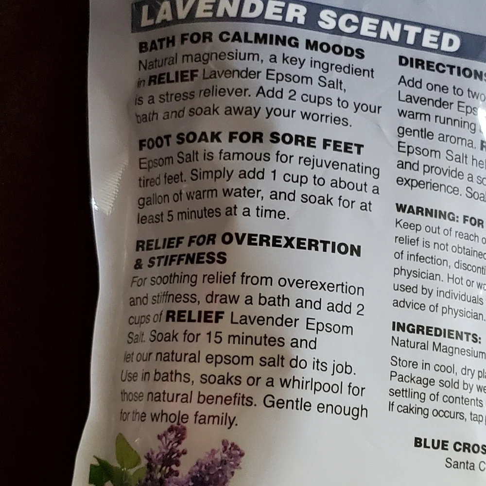N/A lavender scented